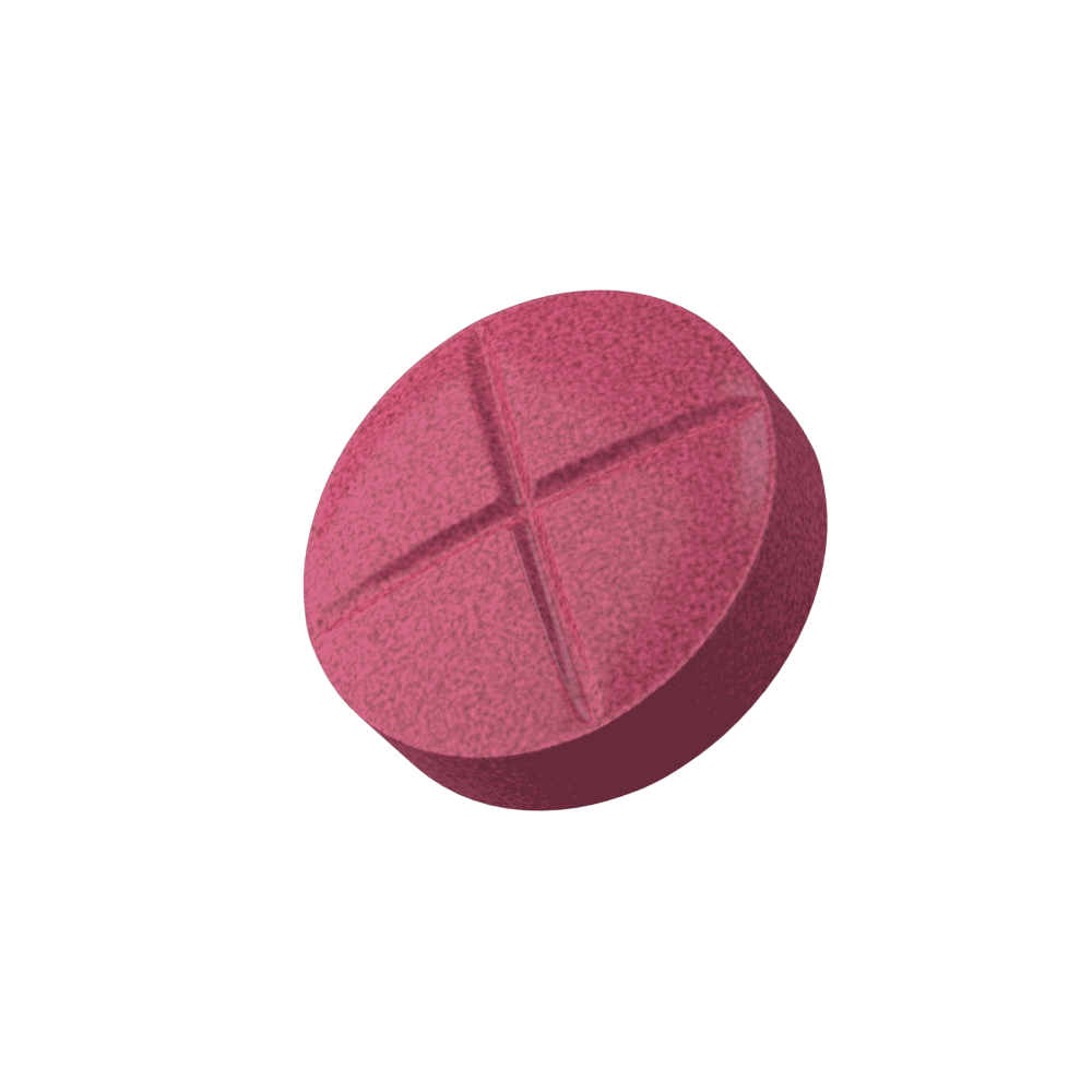 60mg Tianeptine Tablets - Strawberry - 6