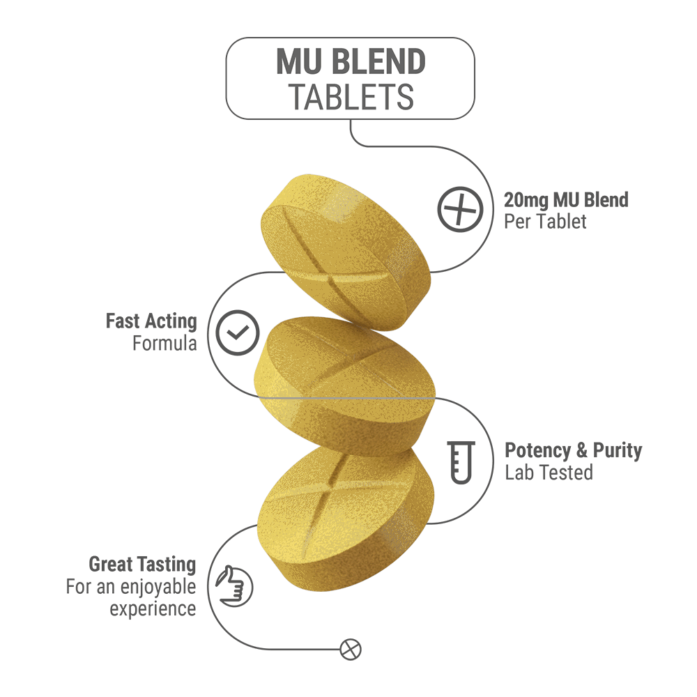 20mg MU Blend Tablets - Pineapple - Simply Tabs - 5