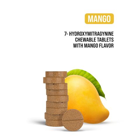 30mg 7-Hydroxy Tablets - Mango - Thumbnail 4
