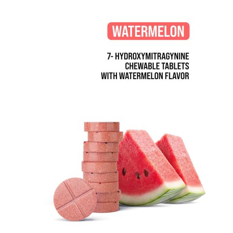 20mg 7-Hydroxy Tablets - Watermelon - Thumbnail 4