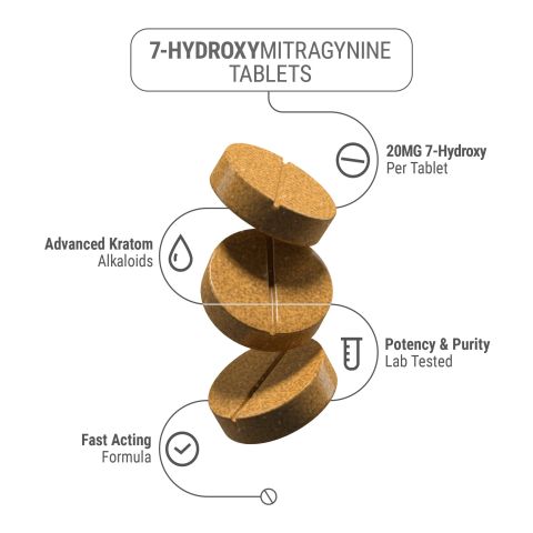 20mg 7-Hydroxy Tablets - Cereal - Thumbnail 5
