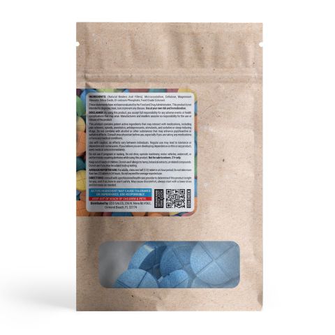 90mg 7-Hydroxy Tablets - Blueberry - Thumbnail 9