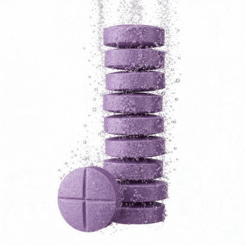 30mg 7-Hydroxy Effervescent Tablets - Grape - Thumbnail 1