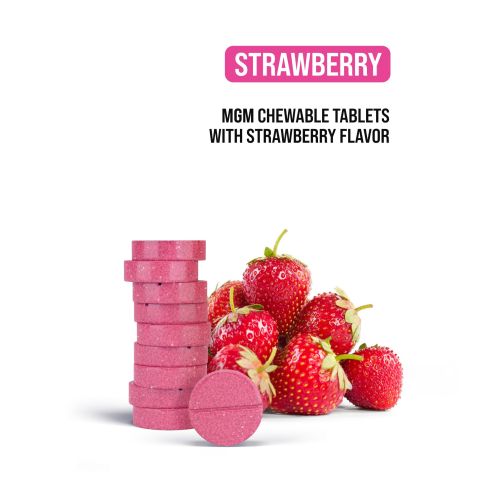 20mg MGM-15 Tablets - Strawberry - Thumbnail 4