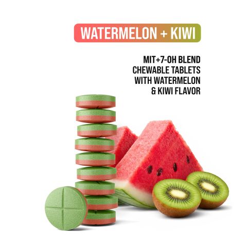 200mg 7OH & Mitragynine Tablets - Watermelon + Kiwi - Thumbnail 4