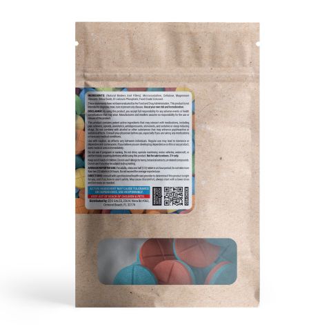 150mg Mitragynine & 7-Hydroxy Tablets - Blue Razz + Strawberry - Thumbnail 11