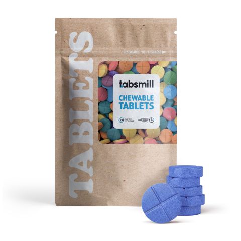 50mg L-THP Tablets - Blue Razz - Thumbnail 2