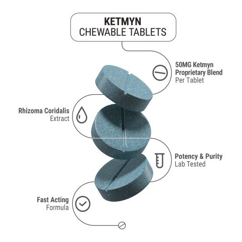 50mg Ketmyn Tablets - Unflavored - Thumbnail 5