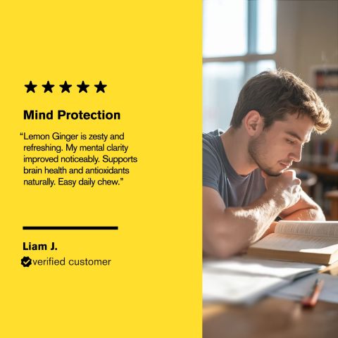 500mg - Brain Protection Antioxidants - Mood Tablets - Thumbnail 7