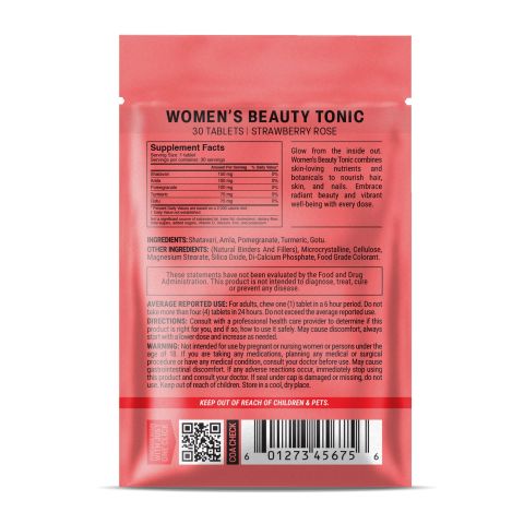 500mg - Women's Beauty Tonic - Mood Tablets - Thumbnail 8