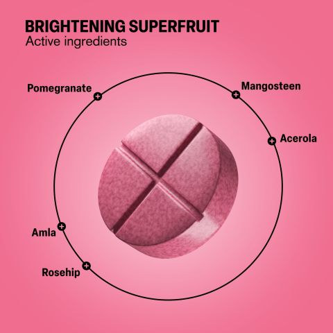 500mg - Skin Brightening SuperFruit - Mood Tablets - Thumbnail 5