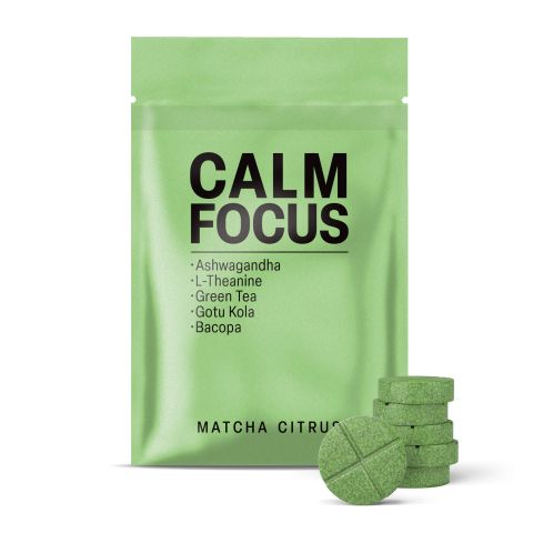 500mg - Calm Focus - Mood Tablets - Thumbnail 2