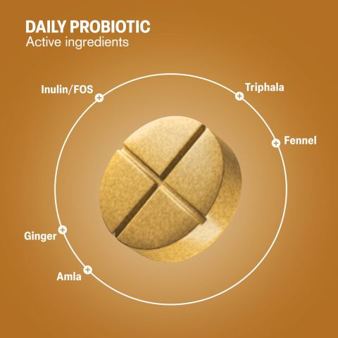 500mg - Daily Prebiotic - Mood Tablets - Thumbnail 5
