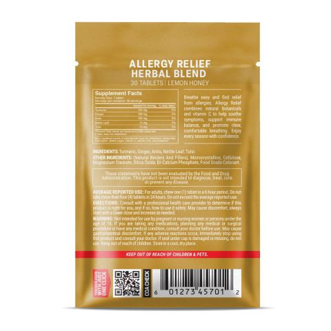500mg - Allergy Relief - Mood Tablets - Thumbnail 8