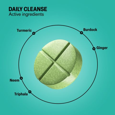 500mg - Daily Cleanse - Green Apple - Mood Tablets - Thumbnail 5