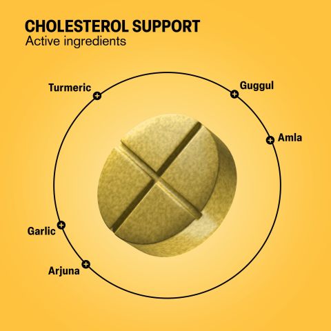 500mg - Cholesterol Support - Mood Tablets - Thumbnail 5