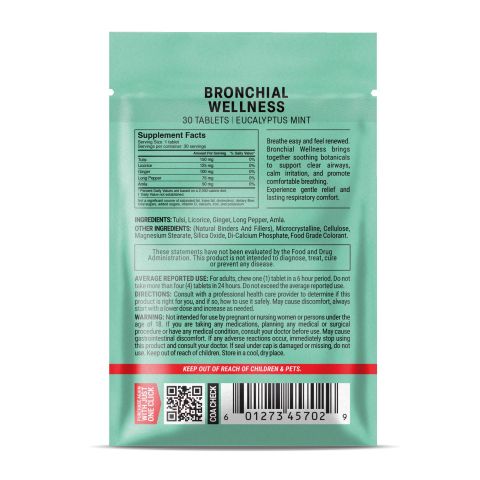 500mg - Bronchial Wellness - Mood Tablets - Thumbnail 8