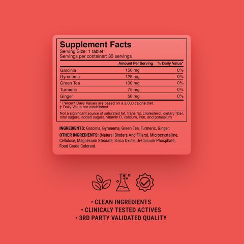 500mg - Herbal Metabolic Reset - Mood Tablets - Thumbnail 9