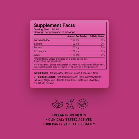500mg - Mood Booster - Mood Tablets - Thumbnail 9