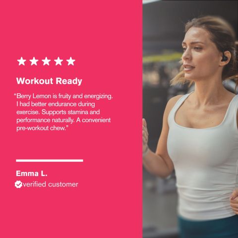 500mg - Pre-Workout Natural Stamina - Mood Tablets - Thumbnail 7