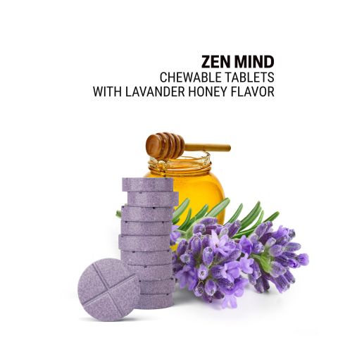 500mg - Zen Mind - Mood Tablets - Thumbnail 4
