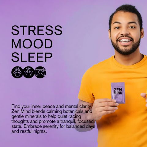 500mg - Zen Mind - Mood Tablets - Thumbnail 6