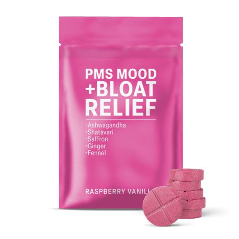 500mg - PMS Mood + Bloat - Mood Tablets - Thumbnail 2