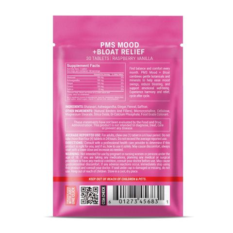 500mg - PMS Mood + Bloat - Mood Tablets - Thumbnail 8