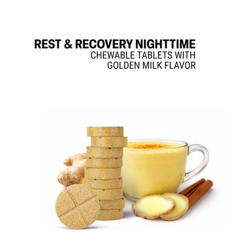 500mg - Rest & Recovery Nighttime - Mood Tablets - Thumbnail 4