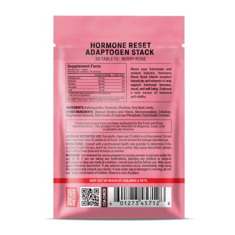 500mg - Hormone Reset Stack - Mood Tablets - Thumbnail 8