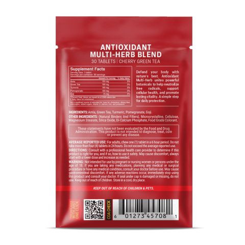 500mg - Antioxidant Multi-Herb - Mood Tablets - Thumbnail 8