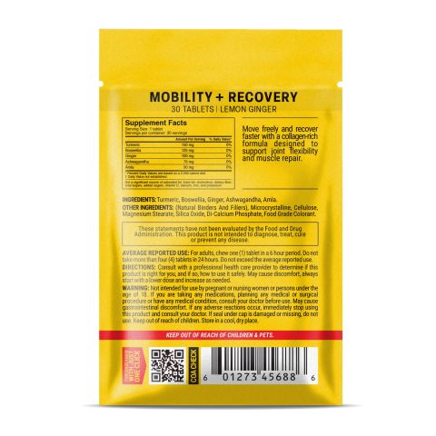 500mg - Mobility + Recovery - Mood Tablets - Thumbnail 8
