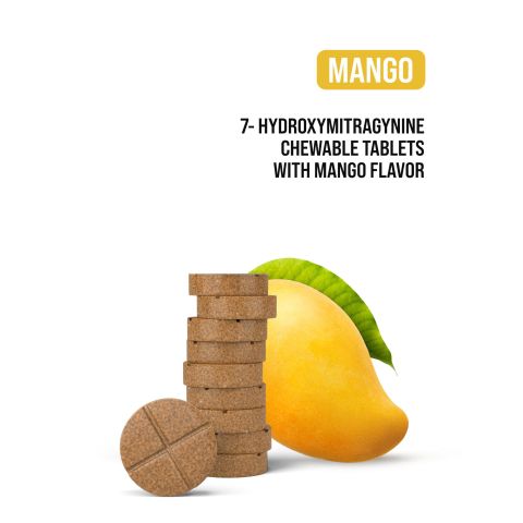 60mg 7-Hydroxy Tablets - Mango - Simply Tabs - Thumbnail 4