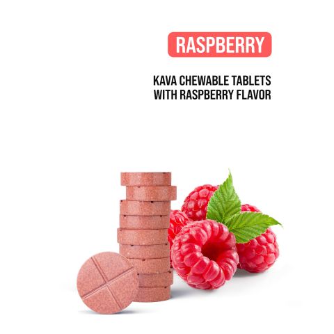 50mg Kava, Nano Tablets - Raspberry - Simply Tabs - Thumbnail 4