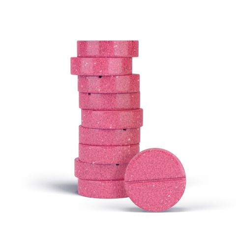 25mg Full Spectrum CBD Nano Tablets - Strawberry - Simply Tabs - Thumbnail 1
