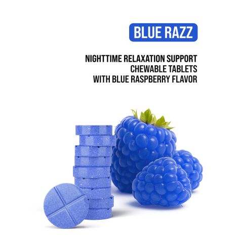 50mg L-THP Tablets - Blue Razz - Simply Tabs - Thumbnail 5