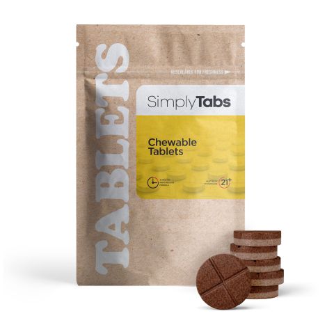 40mg 7-Hydroxy Tablets - Caramel - Simply Tabs - Thumbnail 2
