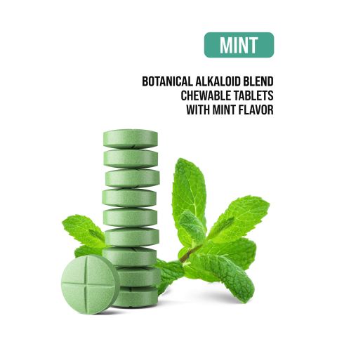 30mg Botanical Alkaloid Blend Tablets - Mint - Simply Tabs - Thumbnail 4