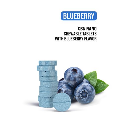 25mg CBN Nano Tablets - Blueberry - Simply Tabs - Thumbnail 4