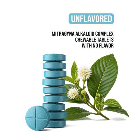 20mg Mitragyna Alkaloid Complex Tablets - Unflavored - Simply Tabs - Thumbnail 4