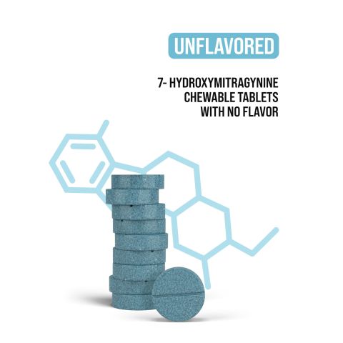 20mg 7-Hydroxy Tablets - Unflavored - Simply Tabs - Thumbnail 4