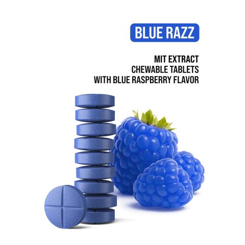 30mg MIT Extract Tablets - Blue Razz - Simply Tabs - Thumbnail 4