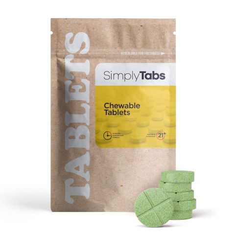 40mg 7-Hydroxy Tablets - Green Apple - Simply Tabs - Thumbnail 2