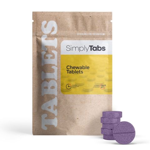 10mg Melatonin Tablets - Blackberry - Simply Tabs - Thumbnail 2