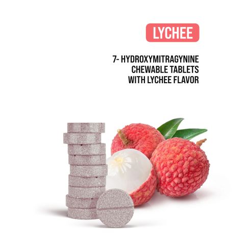 20mg 7-Hydroxy Tablets - Lychee - Simply Tabs - Thumbnail 4