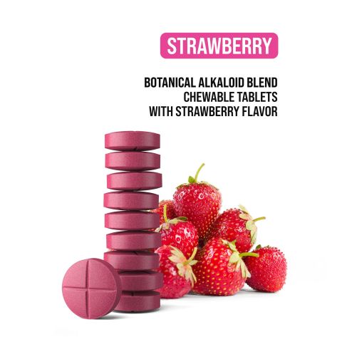 30mg Botanical Alkaloid Blend Tablets - Strawberry - Simply Tabs - Thumbnail 4
