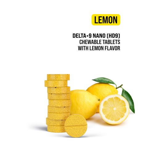 25mg Delta 9, Nano Tablets - Lemon - Simply Tabs - Thumbnail 4