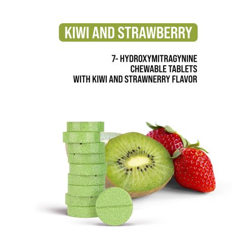 20mg 7-Hydroxy Tablets - Kiwi & Strawberry - Simply Tabs - Thumbnail 4