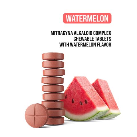 30mg Mitragyna Alkaloid Complex Tablets - Watermelon - Simply Tabs - Thumbnail 4