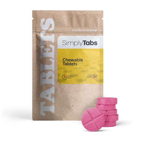 50mg Full Spectrum CBD Nano Tablets - Berries - Simply Tabs - Thumbnail 2